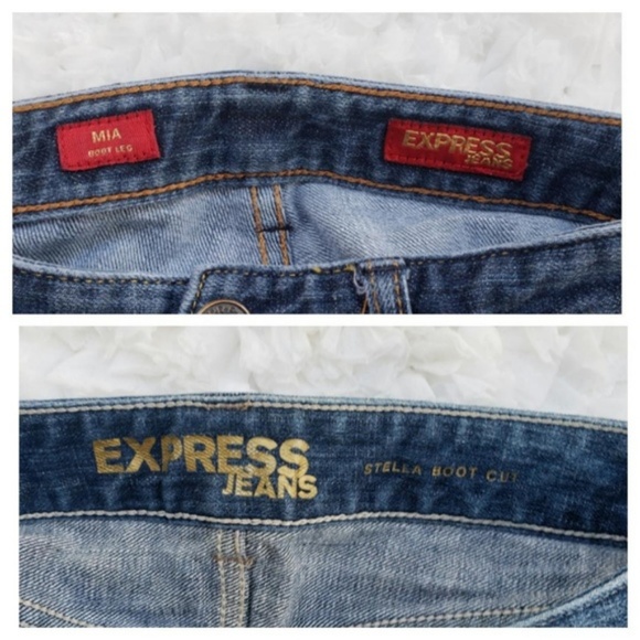 2 PAIRS OF EXPRESS Bootcut Jean Stella & Mia - Picture 6 of 7